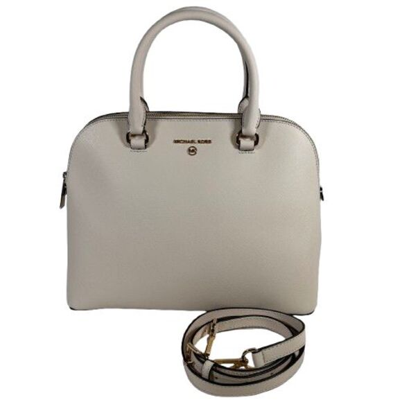 Michael Kors Cindy Large Dome Satchel Handbag Crossbody Shoulder Bag Purse - Picture 2 of 16